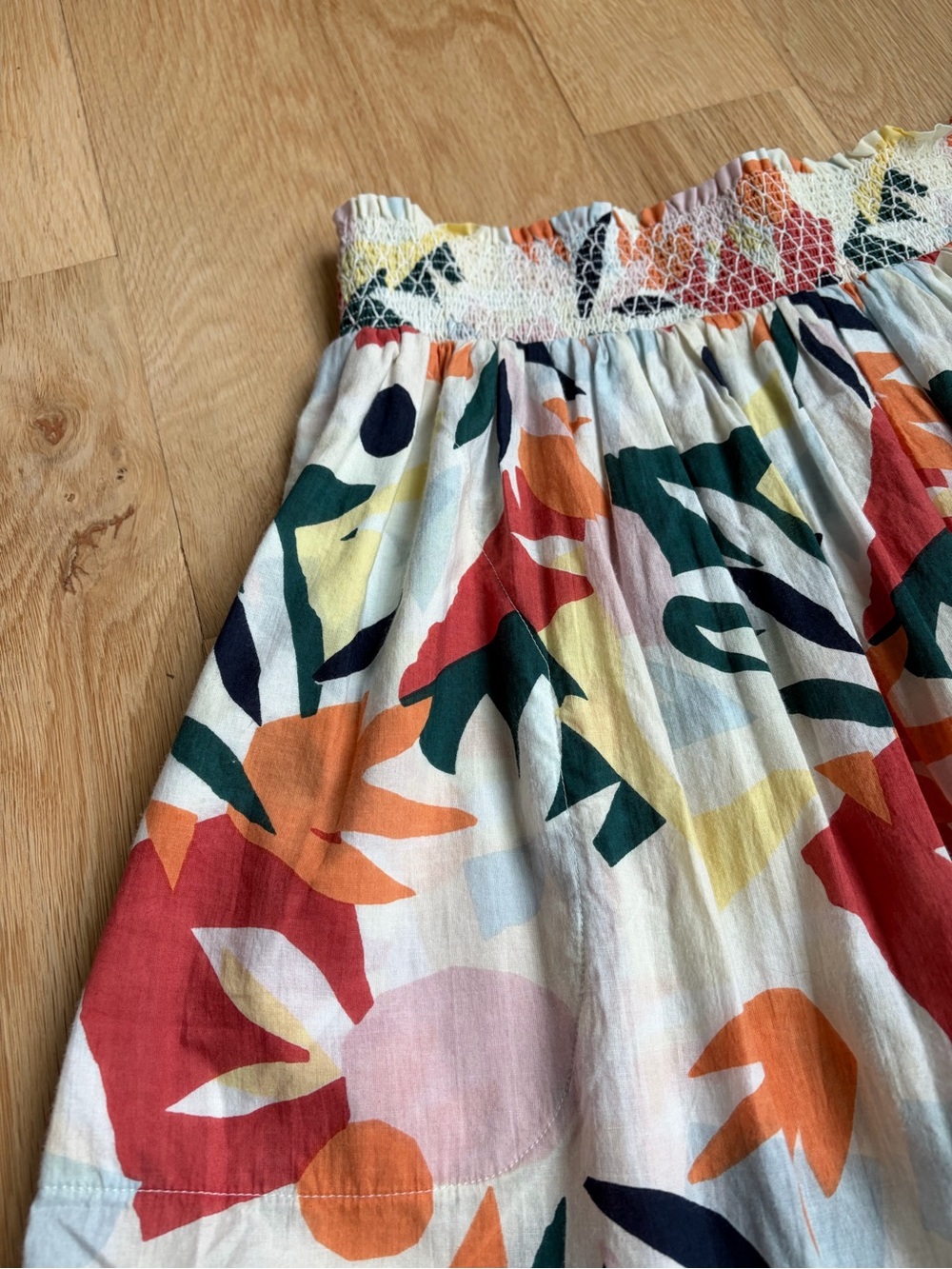 Lilla P Cotton Voile Maxi Skirt - Picture 3 of 9